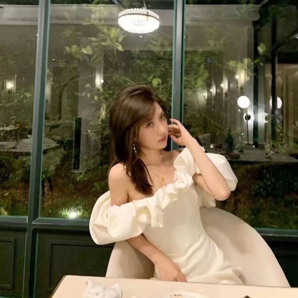 Đầm Trễ Vai Phong Cách Retro Thời Trang 2021 Cho Nữ | BigBuy360 - bigbuy360.vn