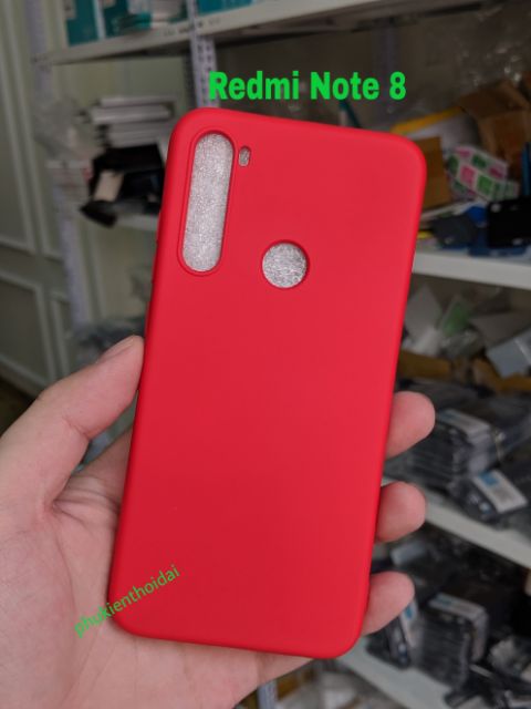 Ốp lưng Xiaomi Redmi Note 8 chống sốc lót nỉ chống bám bẩn hiệu My Choice cao cấp chất đẹp