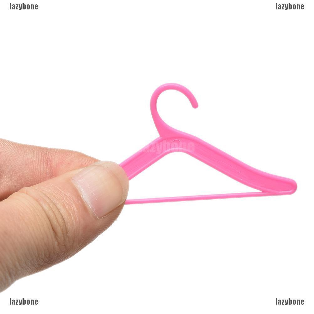 Bộ 20 Móc Nhựa Treo Quần Áo Màu Hồng Xinh Xắn
