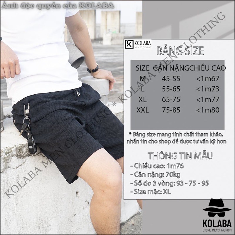 Quần Short Nam Thể Thao Kiểu Dáng Hàn Quốc Đủ Size Từ 45Kg đến 75Kg 2022 QS05