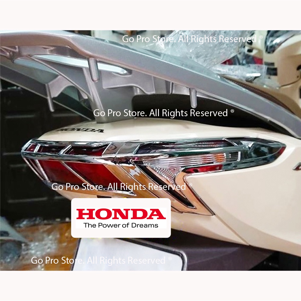 Bộ Ốp Viền Xi Nhan Sau LEAD Nhựa Xi