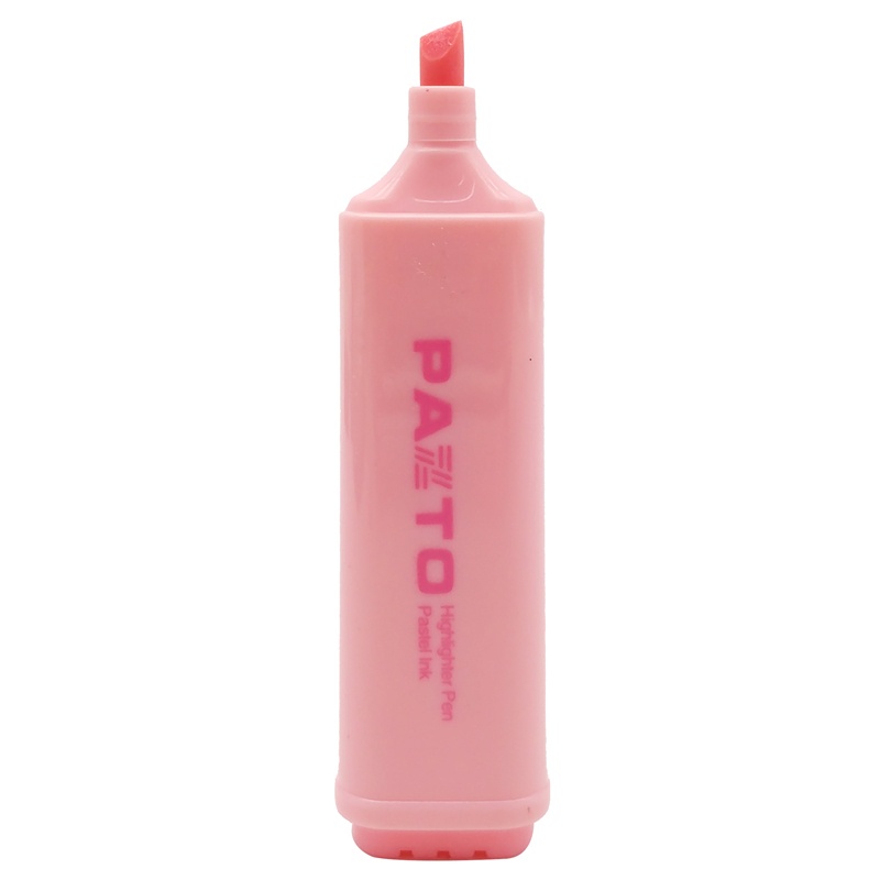 Bút Dạ Quang 5 mm Pazto - Flexoffice FO-HL009/VN - Màu Pastel Red