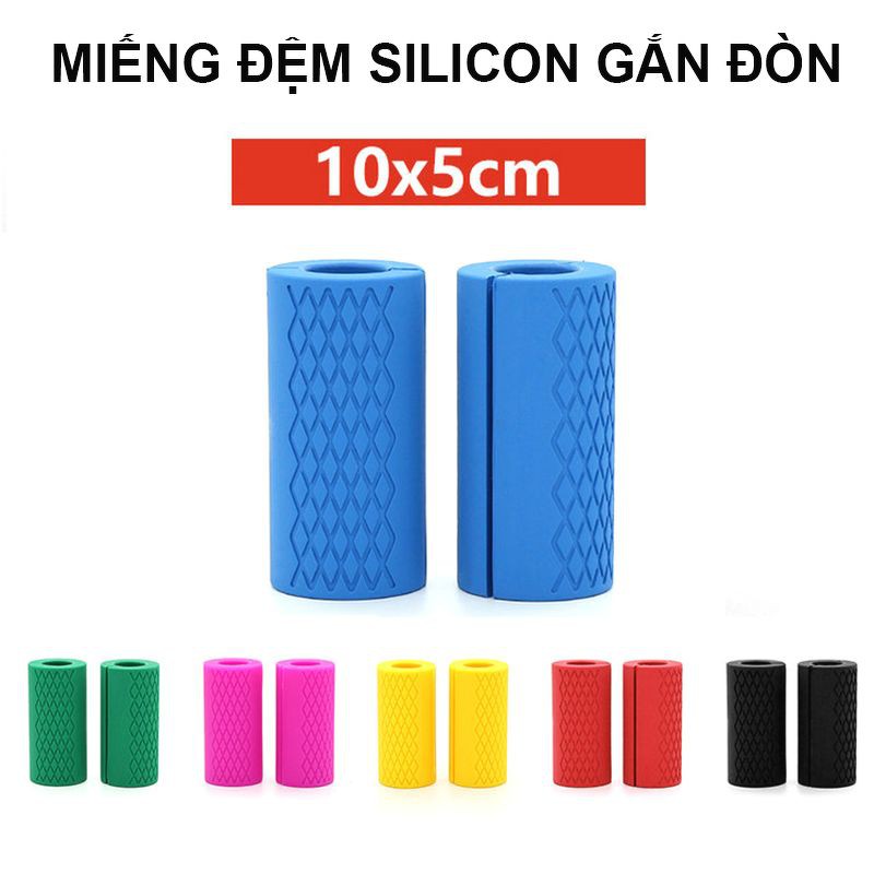 Đệm Silicon chống trượt gắn đòn tạ LE008 (cặp)