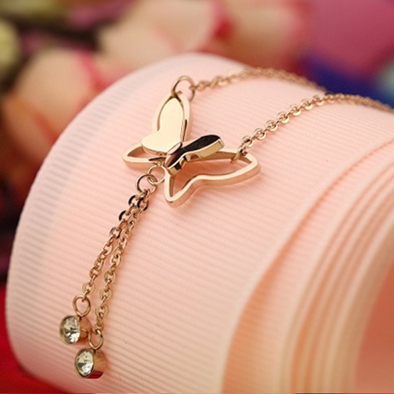 Lắc chân, vòng chân hình bướm nữ tính