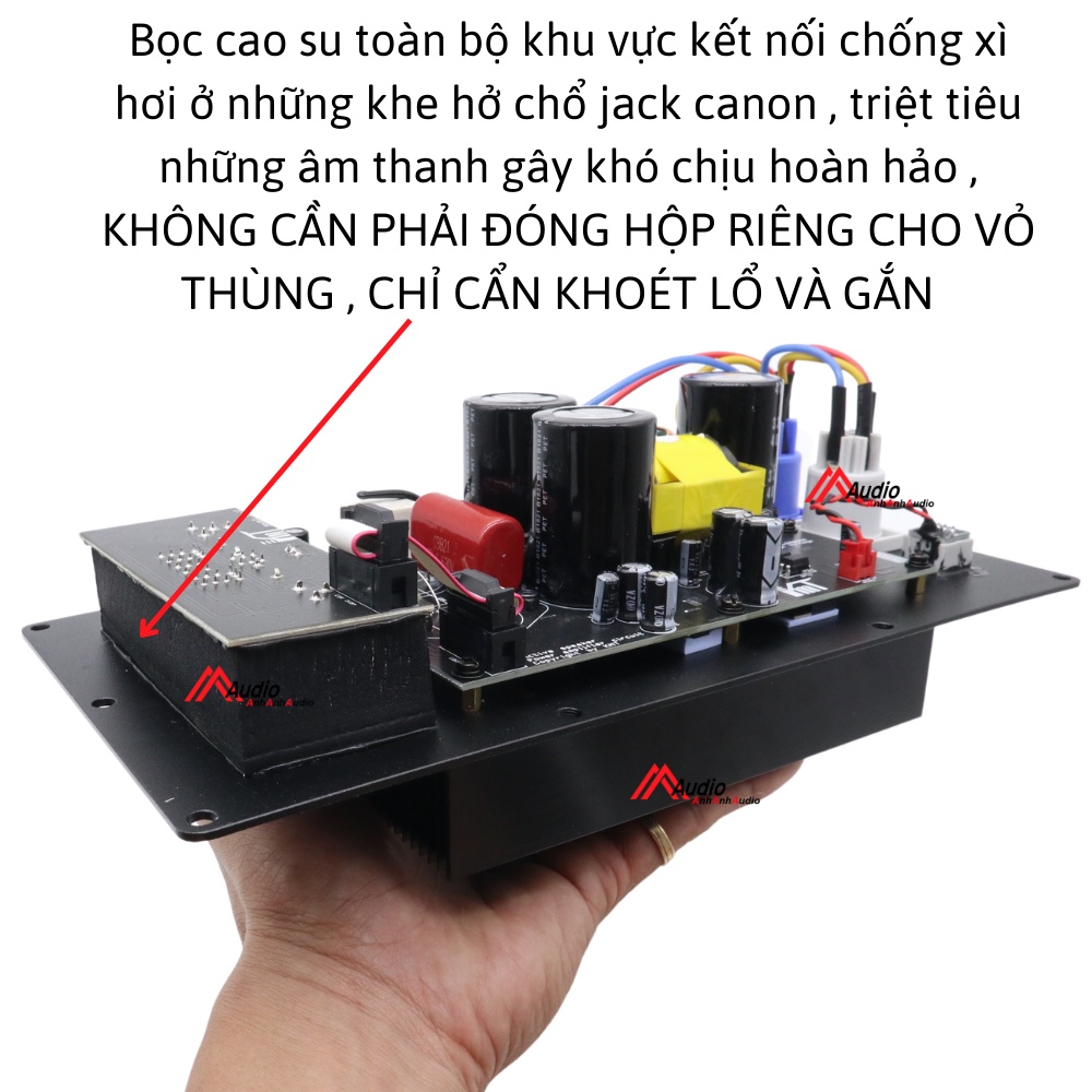 Mạch loa sub điện DBR-SF350 cho bass 40 coil 75 , Giá 01 cái