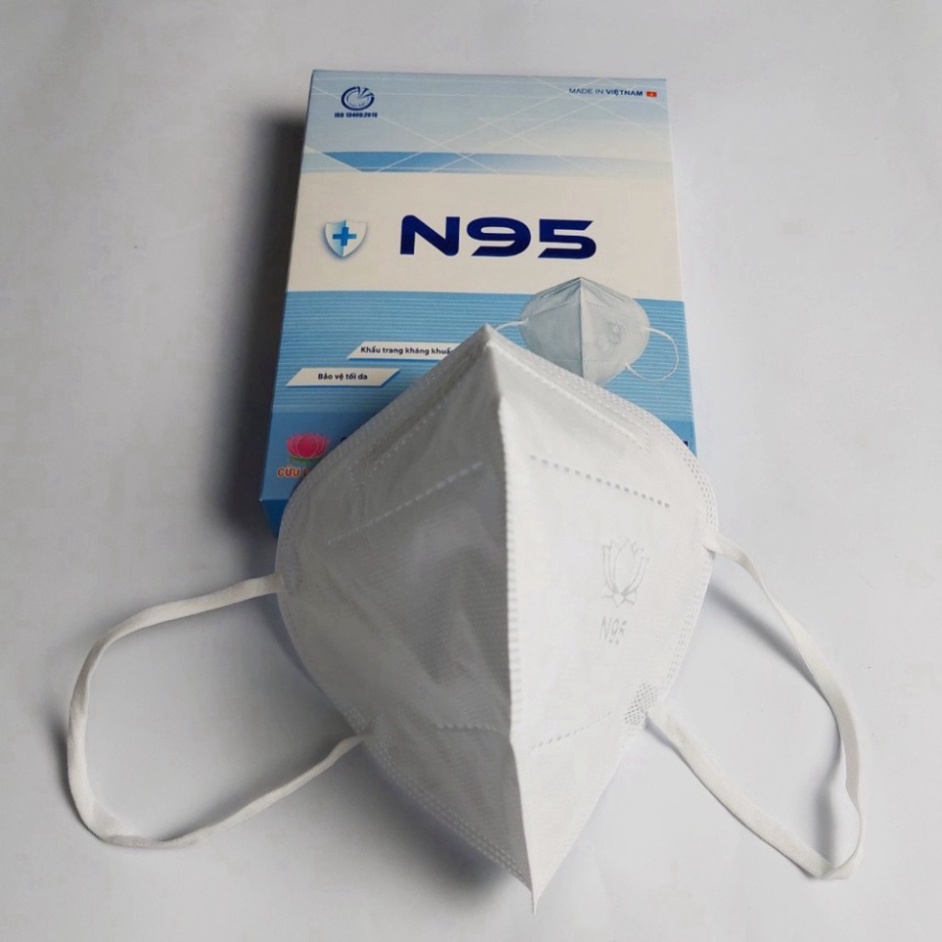HÀNG TỐT - Khẩu Trang N95 1 Hộp Người Lớn Kháng Khuẩn Chống Bụi Mịn | 1 Hộp 10 Cái Chính Hãng Cửu Long | Hoahongshop | BigBuy360 - bigbuy360.vn