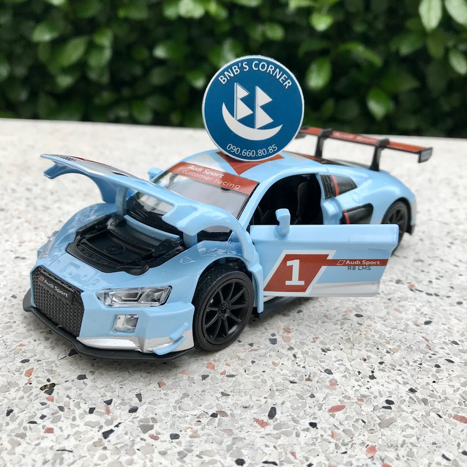 Xe mô hình Audi R8 tỷ lệ 1:32