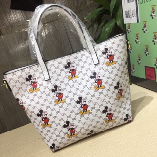 Giỏ xách mickey trắng hàng cao cấp full hộp đầy đủ