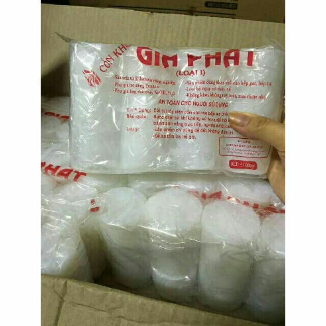 Com bo 1kg cồn khô Gia phát (16 viên)