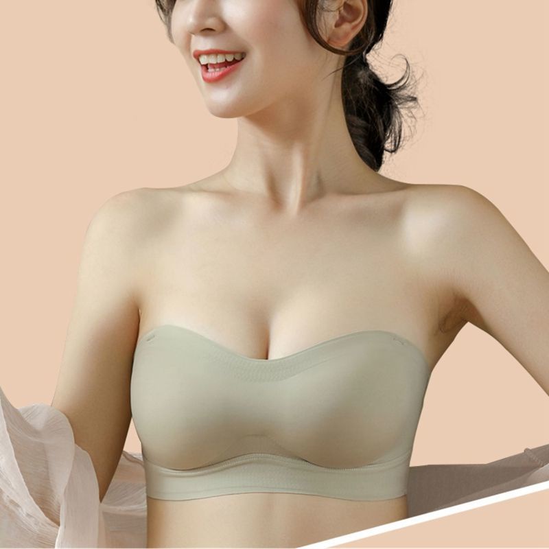 Áo Ngực Không Dây Vô Hình Bằng Latex Vô Hình Cho Nữ