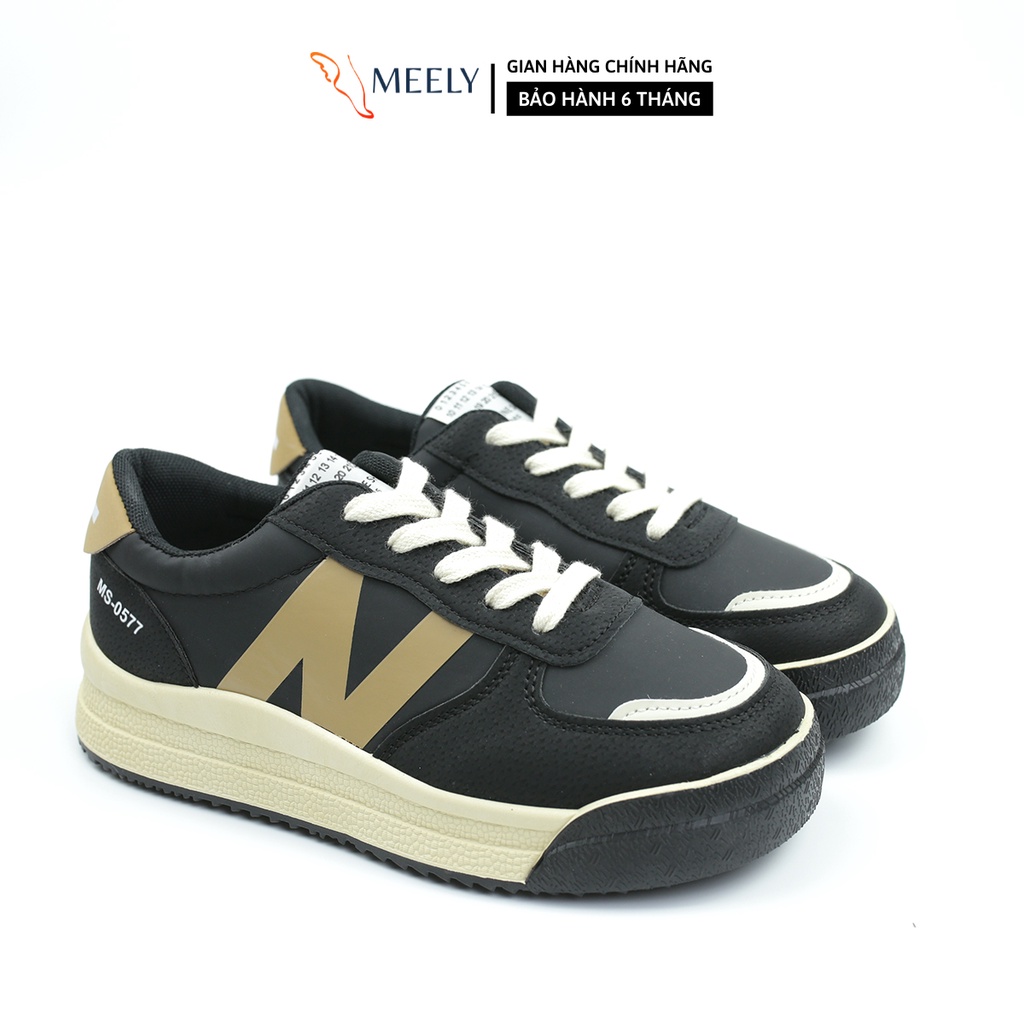 Giày Thể Thao Nữ MEELY Chữ N Kiểu Sneaker Năng Động - N98