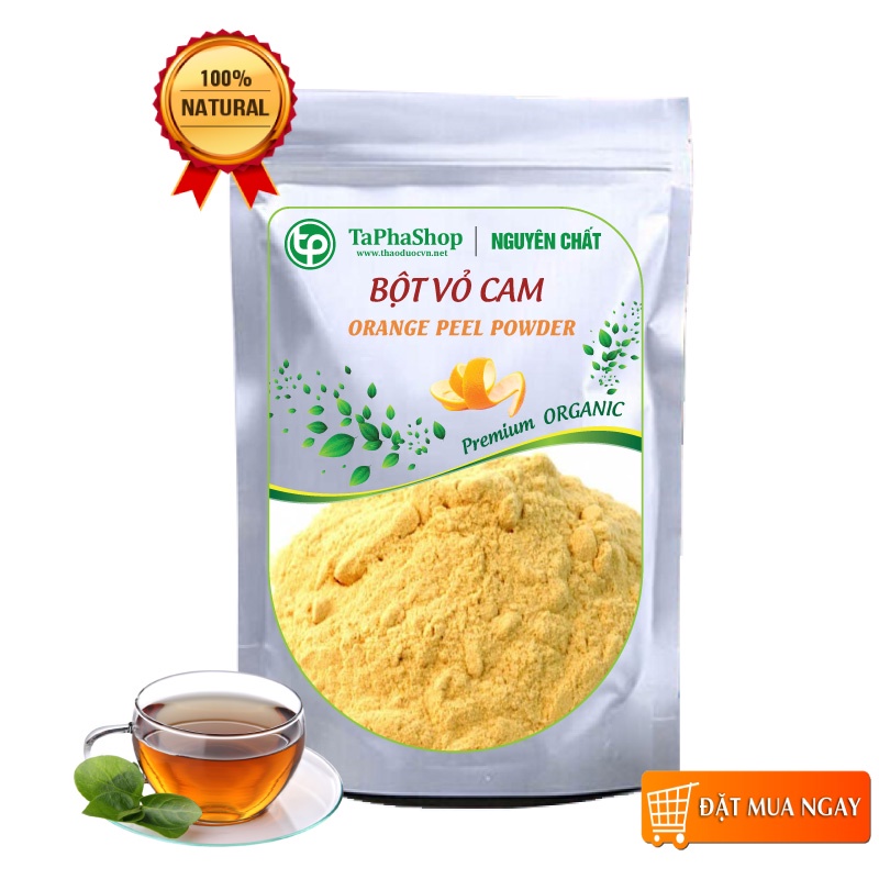 Bột vỏ cam nguyên chất - tấn phát
