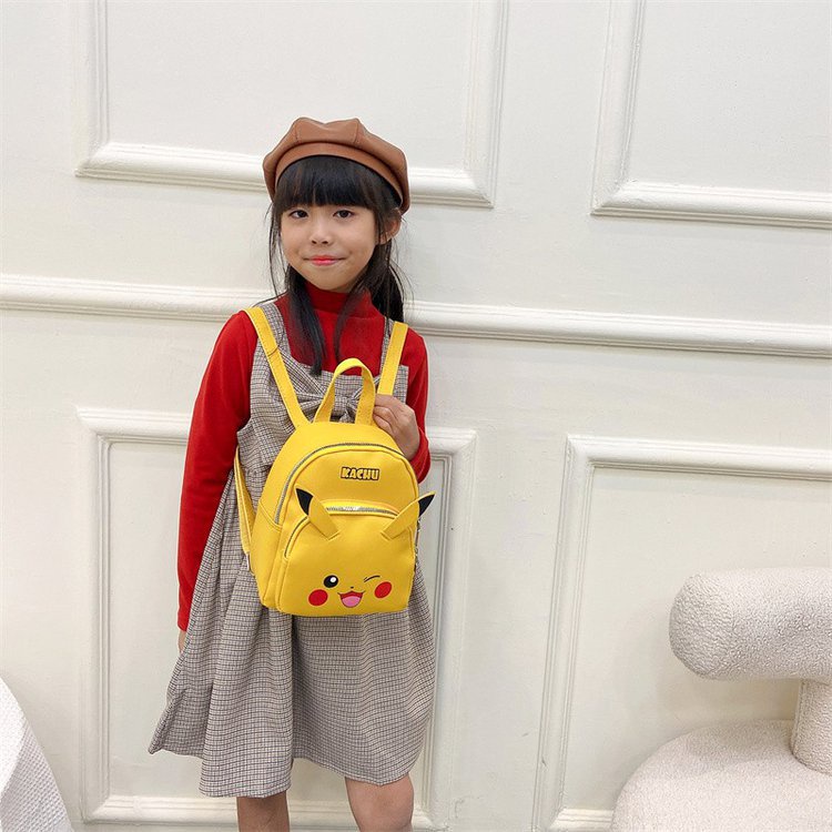 Túi Đeo Chéo Hình Pikachu Dễ Thương Cho Bé Gái