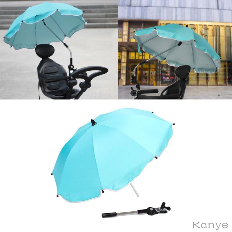 Dù Che Nắng Mưa 360 Độ Gắn Xe Đẩy Em Bé° Quay