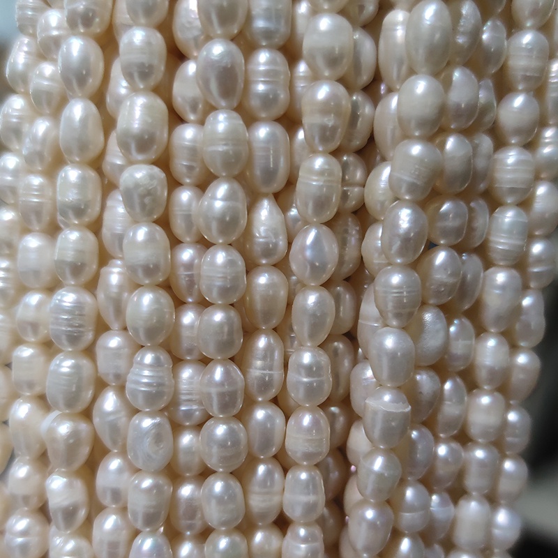 Hạt Ngọc Trai Nước Ngọt Tự Nhiên 6-7mm