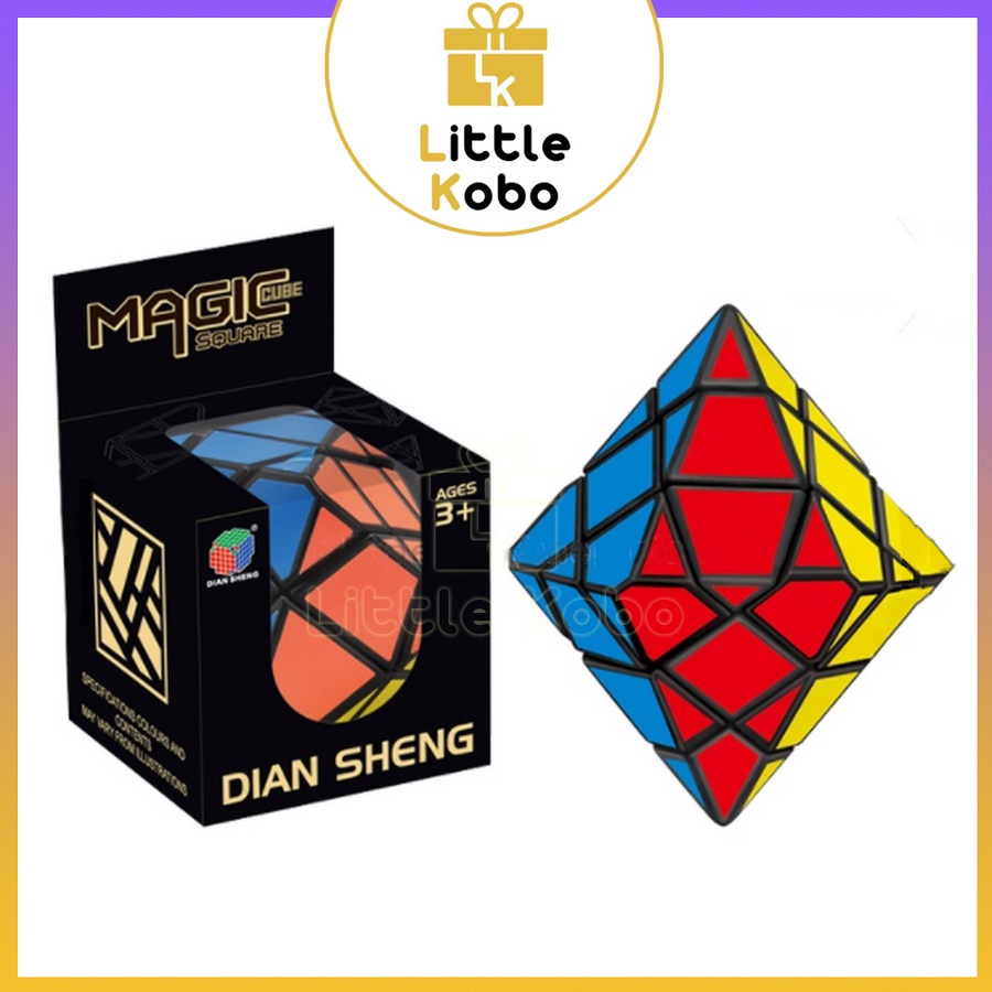 Rubik Biến Thể DianSheng 6-Corner Hexagonal Dipyramid Rubic 12 Mặt Đồ Chơi Trí Tuệ