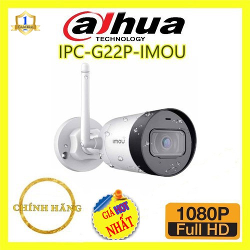 Camera Wifi 2Mp IMOU G22P- Camera Ngoài Trời Siêu Nét