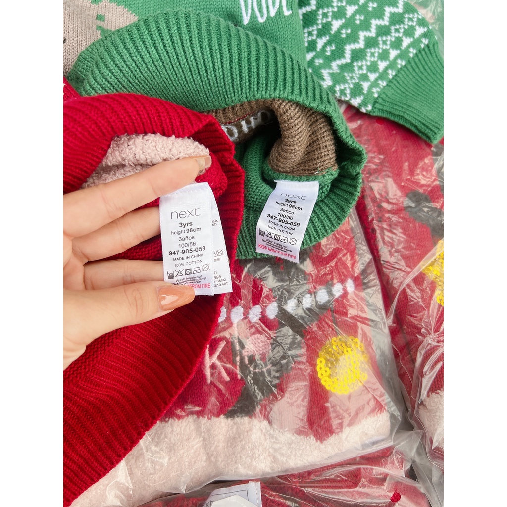 Áo len Tuần lộc Noel (Hàng xuất khẩu)