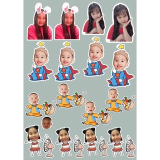 Sticker nhãn dán in hình theo yêu cầu cute trang trí riêng bạn