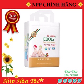 Bỉm quần Eboly M/L/XL/XXL/3XL 100 miếng