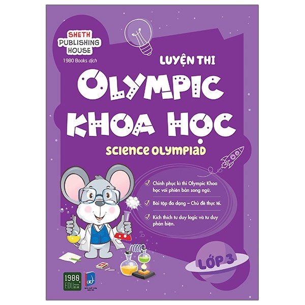 Sách - Luyện thi Olympic khoa học - Lớp 3 - 1980books