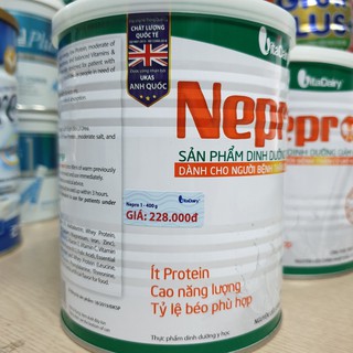 Sữa Nepro 1 400g (dành cho người bệnh thận) Date 2023