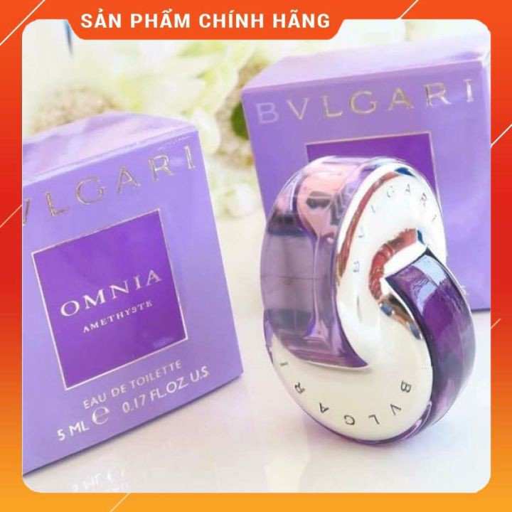 Nước Hoa Nữ Bvlgari Omnia Amethyste 5ml