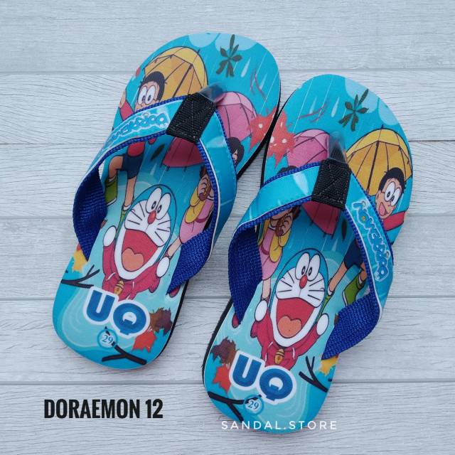 Doraemon Giày Sandal In Tên Nhân Vật Hoạt Hình Doremon Dễ Thương Cho Bé