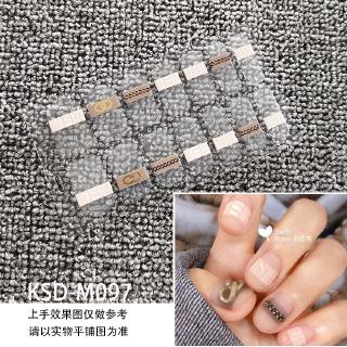 [Hàng mới về] Bộ 14 miếng dán trang trí móng tay 3D không thấm nước
