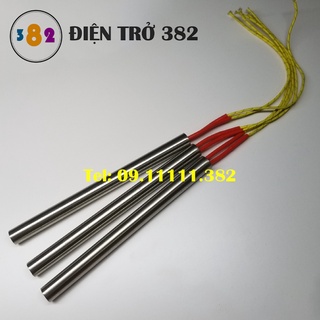 Thanh gia nhiệt 1 đầu phi 14, thanh nhiệt sấy khuôn, que gia nhiệt, ti nhiệt, đũa nhiệt đốt nóng khuôn.