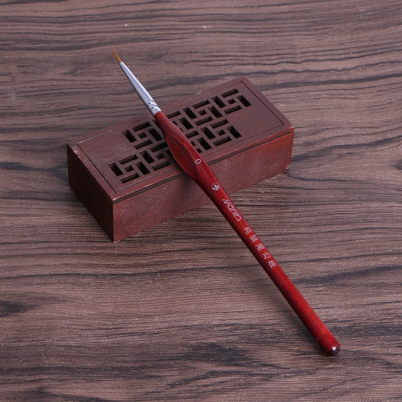 [Hàng mới về] Cọ vẽ chi tiết mini sợi lông sói chuyên nghiệp dành cho trang trí móng tay nghệ thuật