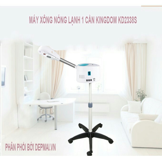 Máy xông mặt nóng lạnh chuyên nghiệp đẹp mãi Kingdom K2338S