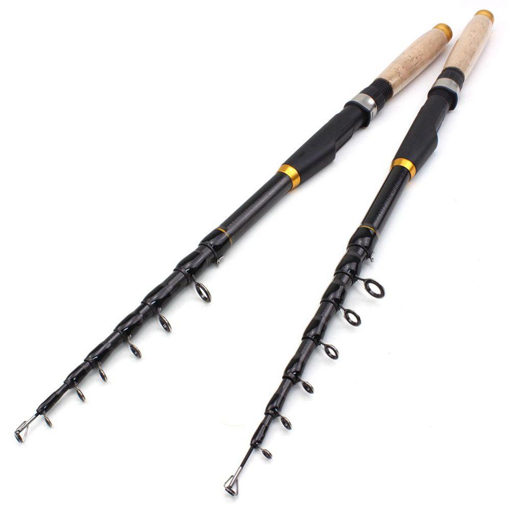 ZAIJIE24 Cần Câu Cá ZAIJIE24 Mini Bằng Sợi Carbon Siêu Nhẹ Có Thể Thu Gọn Tiện Dụng