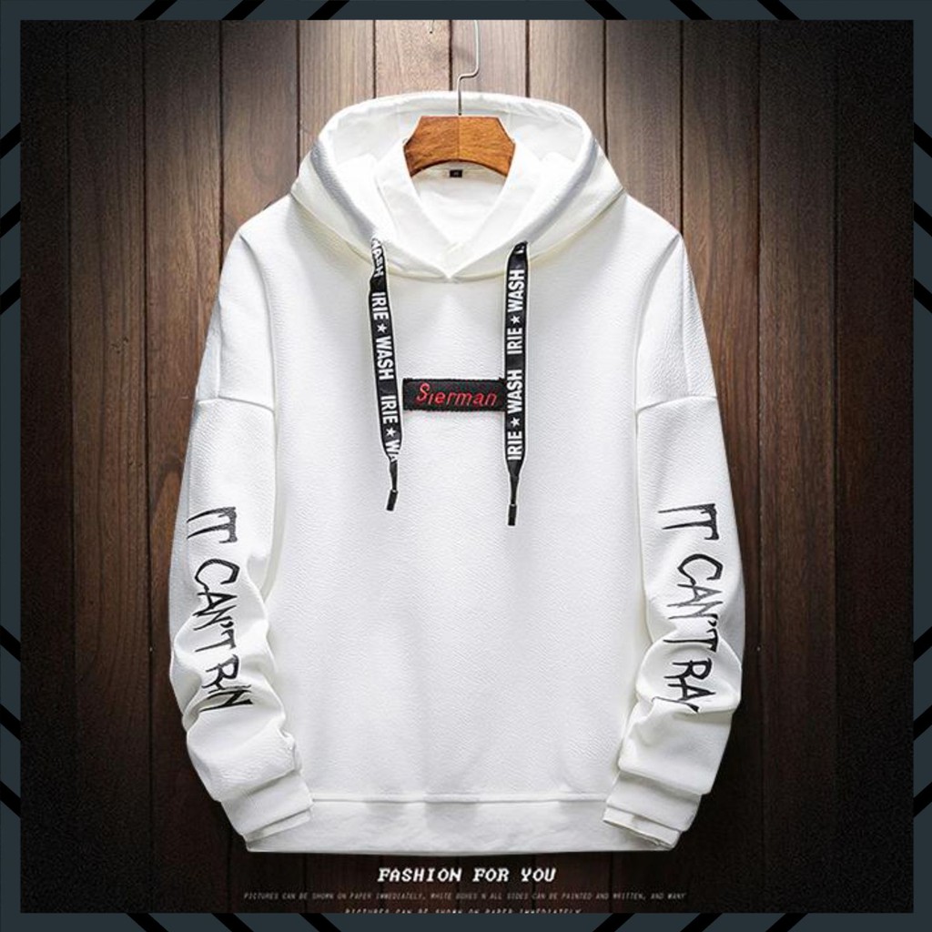 ÁO HOODIE NÓN CHUI TRÙM ĐẦU NAM NỬ CHẤT VẢI NỈ POLY HÀNG FREESIZE 1 CỠ FORM DÁNG RỘNG DƯỚI 65KG MẶC VỪA(SIERMAN) | BigBuy360 - bigbuy360.vn
