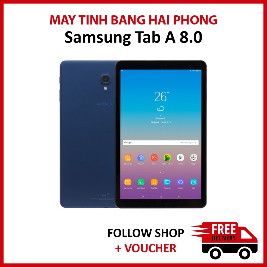 Máy tính bảng Samsung Tab A 8.0 Knox bản Mỹ (Wifi+4G)