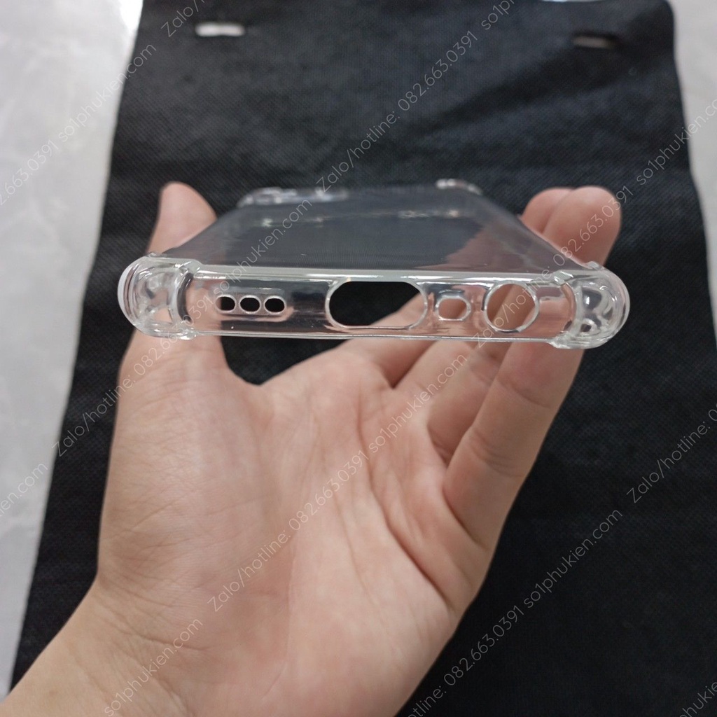 Ốp lưng Oppo A16K loại dẻo trong, loại chống sốc bảo vệ camera bền đẹp