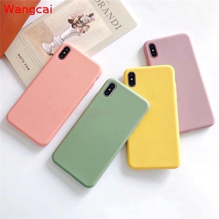 Ốp Điện Thoại Silicone TPU Mềm Màu Kẹo Cho Realme C11 5 5s 5i Pro