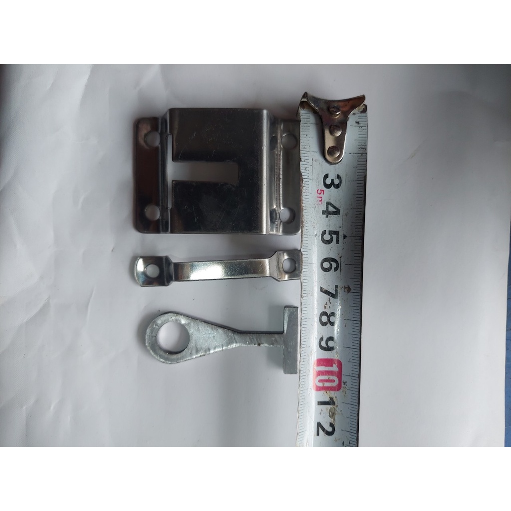 Khóa móc cửa thùng xe chữ T inox không rỉ