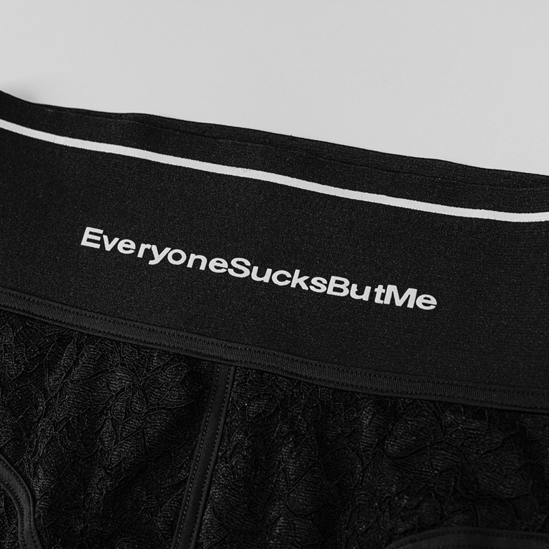 Quần Legging Lưng Cao Phối Ren Xuyên Thấu In Chữ Thời Trang Mùa Hè Quyến Rũ Cho Nữ