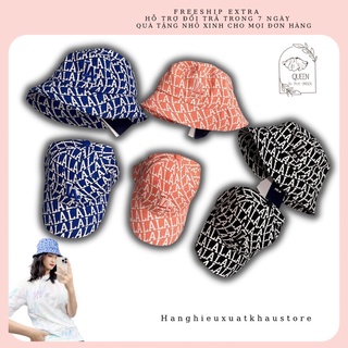 Mũ tròn mlb , nón lưỡi trai la monogram cap & bucket hat