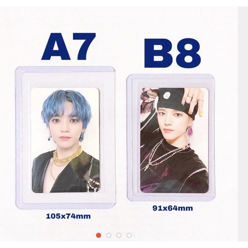 Toploader bảo vệ ảnh thẻ bo góc - đựng card ảnh