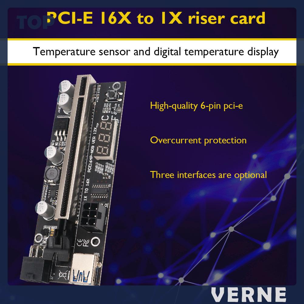 Card Mở Rộng Pci-E 60cm Usb 3.0 16x Sang 1x | BigBuy360 - bigbuy360.vn