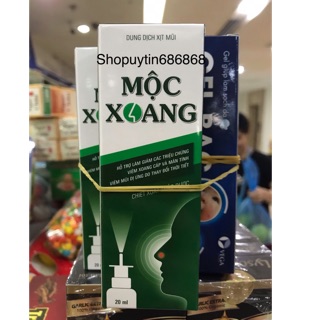 Dung dịch xịt mũi Mộc Xoang chiết xuất thảo dược thiên nhiên
