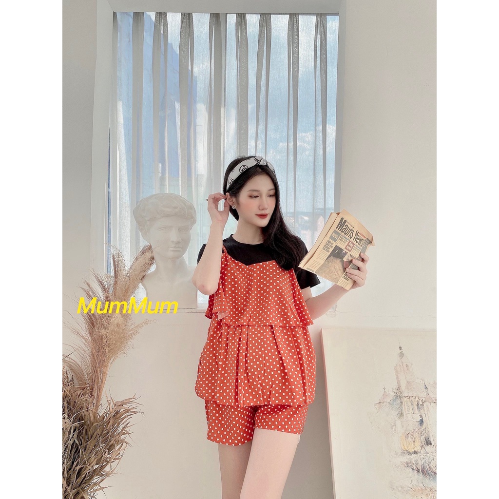 Bộ đùi Bầu bi nhún tầng trẻ trung, năng động