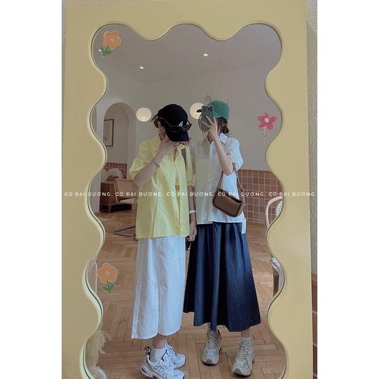 sơ mi trơn tay chun 6142