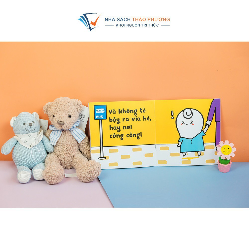 Sách Ehon kỹ năng sống - Miu bé nhỏ bộ 8 cuốn cho bé 1-6 tuổi