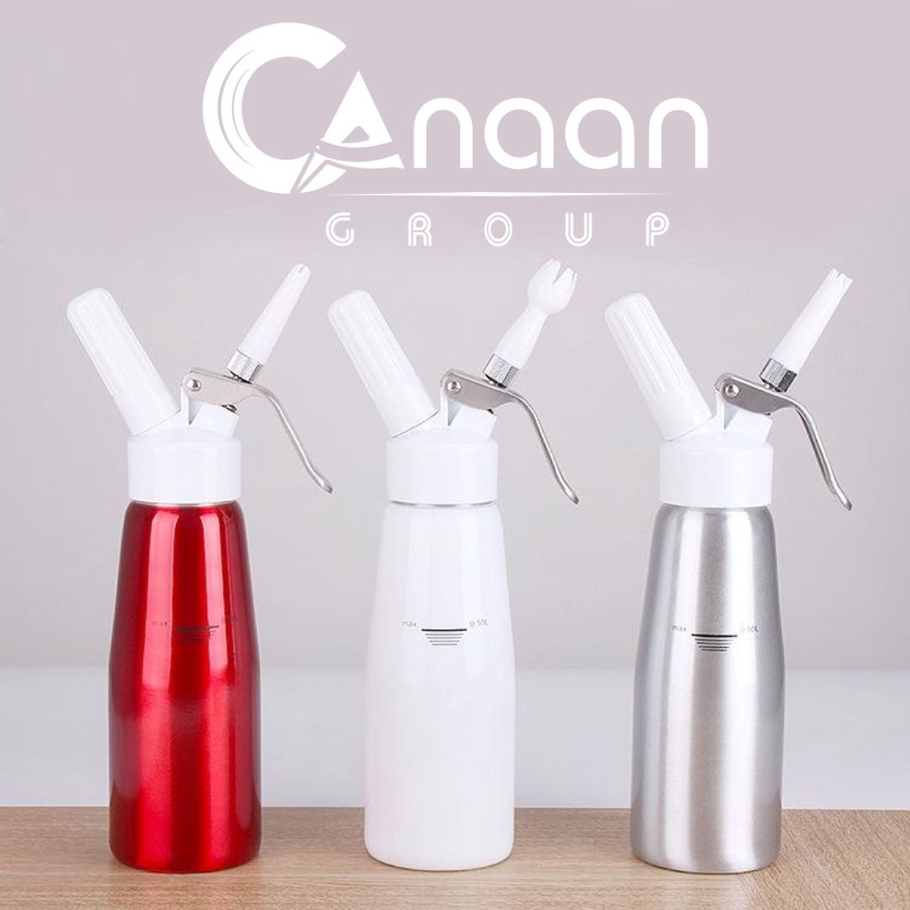 BÌNH XỊT KEM TƯƠI 500ML