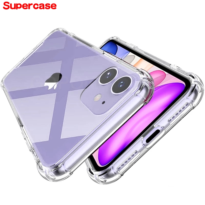 Ốp Điện Thoại Trong Suốt Thời Trang Cho iPhone 12 Mini 11 Pro Xs Max X Xr 8 7 6 6s Plus 5 5s SE 2020 2016 | BigBuy360 - bigbuy360.vn