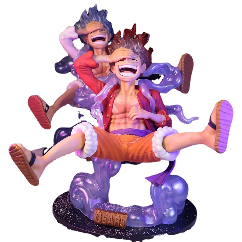 Mô Hình Đồ Chơi Nhân Vật Luffy Gear 5 Trong Phim Hoạt Hình One Piece 17-21cm