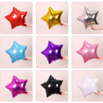 Bong bóng nhôm hình ngôi sao đủ các kích thước nhỏ - to